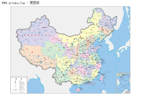 中国地图大图